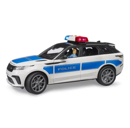 Range Rover Velar policyjny z figurką policjanta