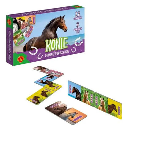 Domino obrazkowe konie 27846