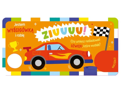Książeczka Dopasuj dźwięki - Pojazdy
