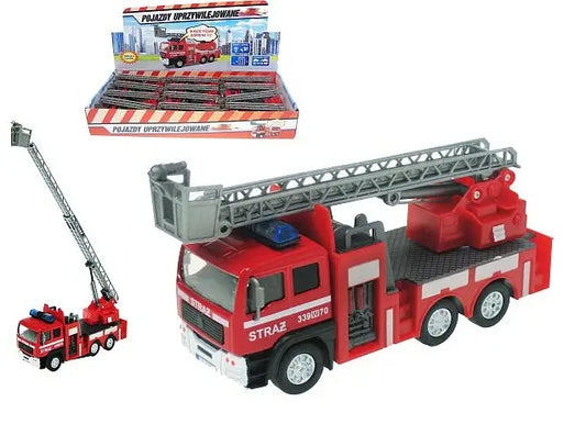 Wóz strażacki z głosem 14cm display HKG079 96982