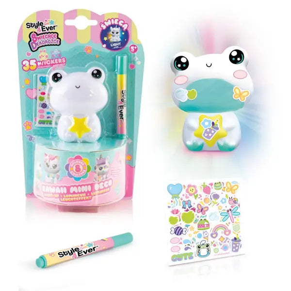 Świecące Dekorożce – DIY Kawaii, Żabka