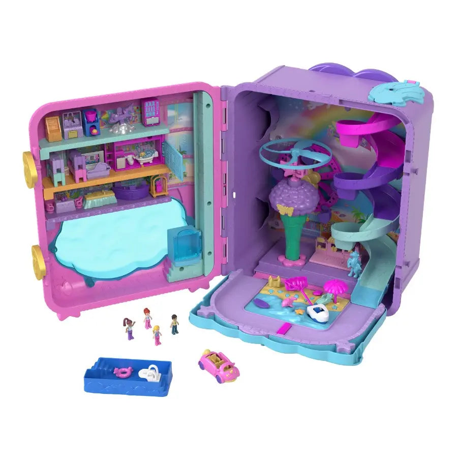 Polly pocket wakacyjny kurort walizka