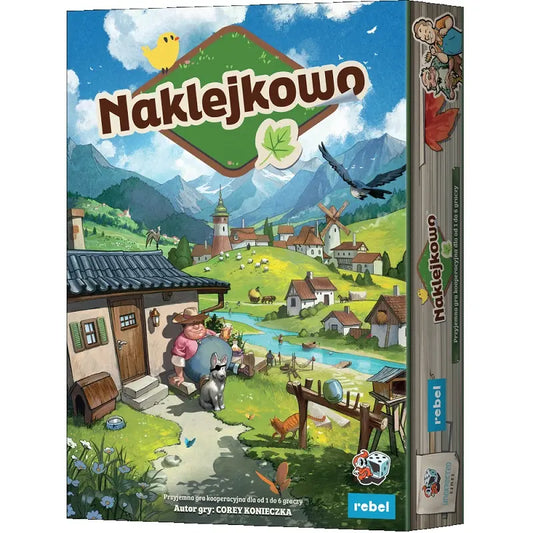 Gra planszowa - Naklejkowo