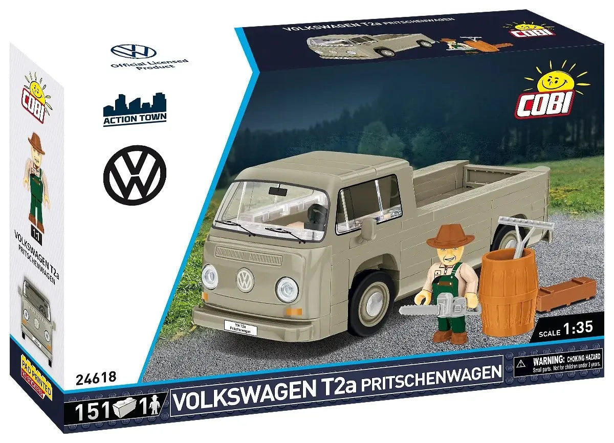 Klocki volkswagen t2a pritschenwagen 152 elementy