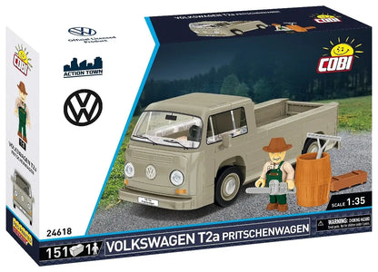 Klocki volkswagen t2a pritschenwagen 152 elementy