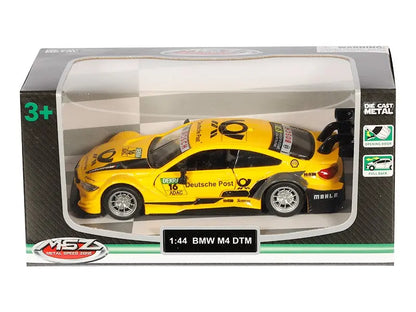 Model bmw m4 dtm żółty1:44