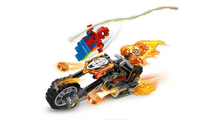 Lego Super Heroes Marvel - Spider-Man kontra Ghost Rider na motocyklu