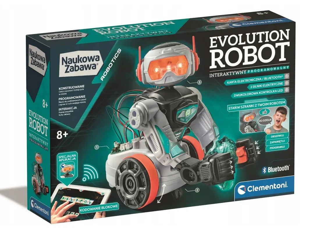 Naukowa zabawa evolution robot 20