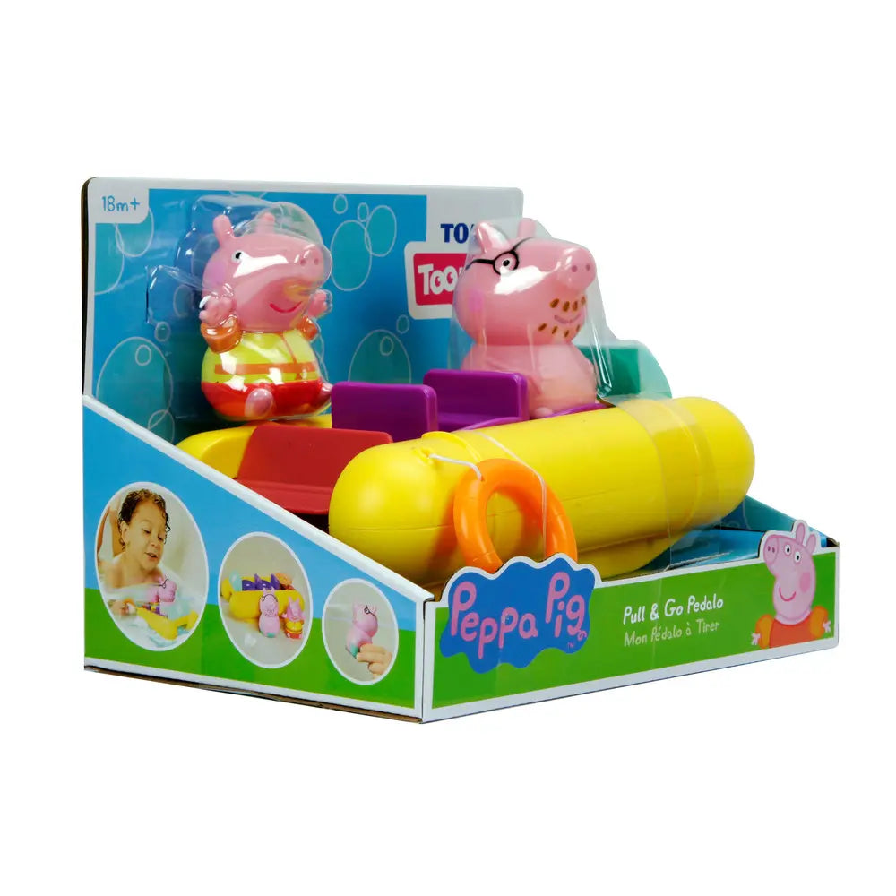 Toomies świnka peppa pływający ponton z figurkami