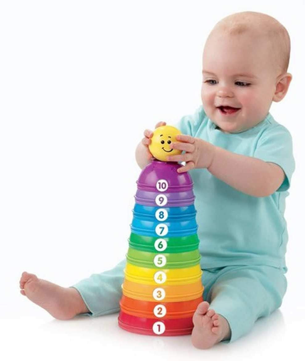 Fisher-price okrągłe kubeczki do ustawiania