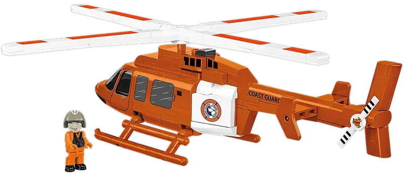 COBI Samoloty cywil.Bell 407CoastGuard 210kl 26627