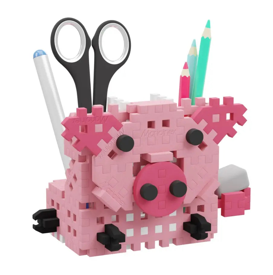 Klocki wafle mini 70szt Przyb.Świnka 05722