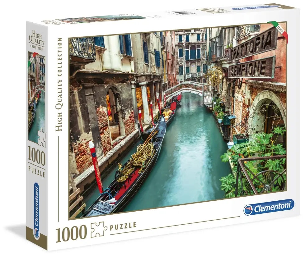 Puzzle 1000 wenecja kanał wodny