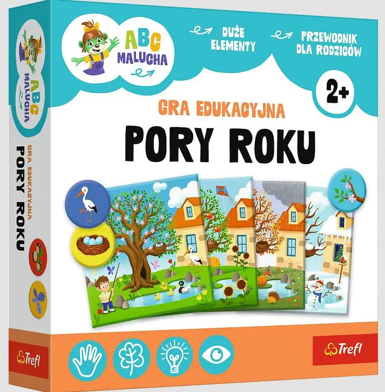 Gra Pory roku - ABC Malucha Rodzina Treflików