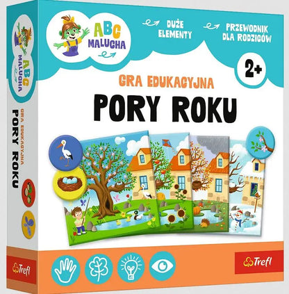 Gra Pory roku - ABC Malucha Rodzina Treflików
