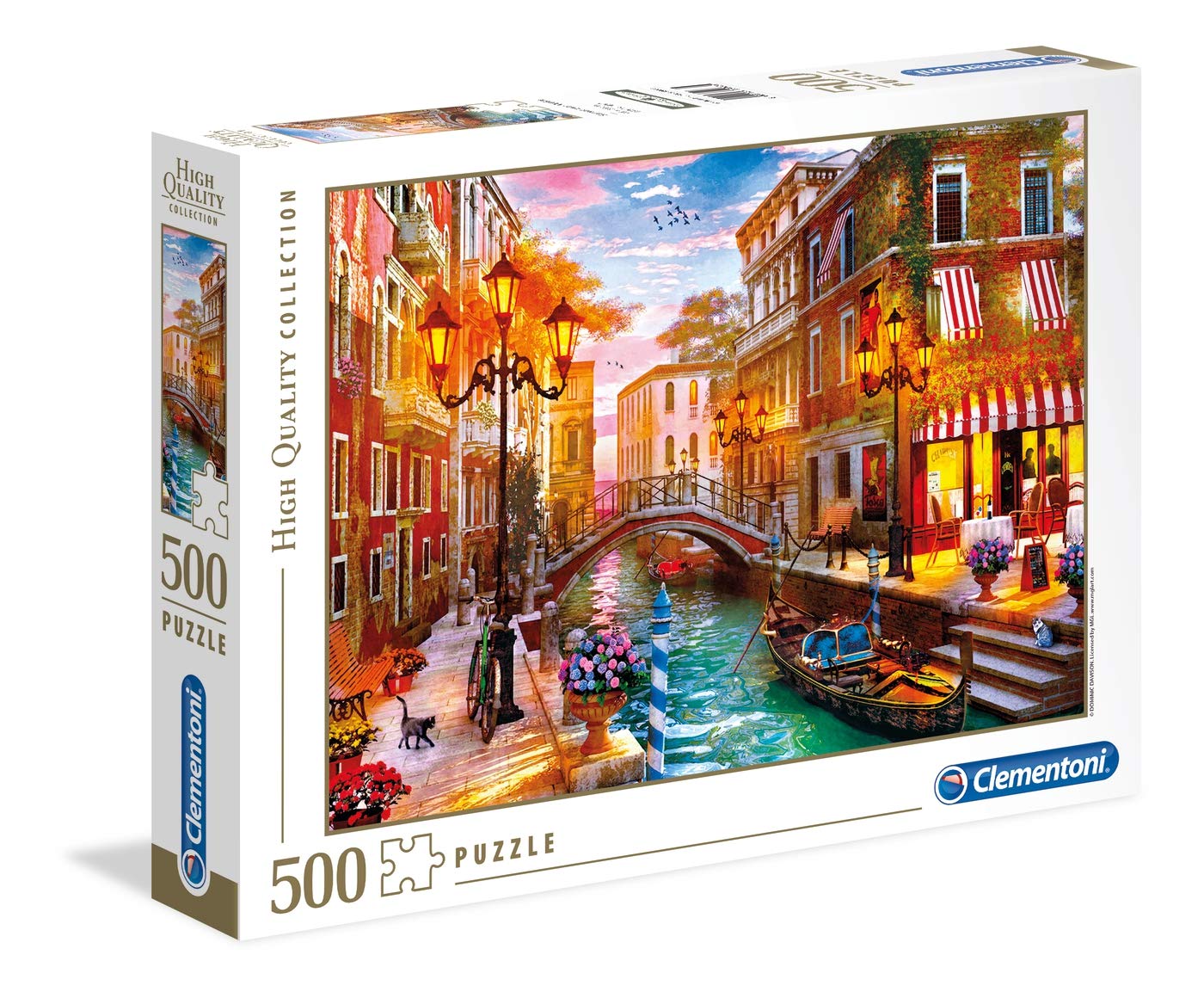 Puzzle 500 hq sunset over venice