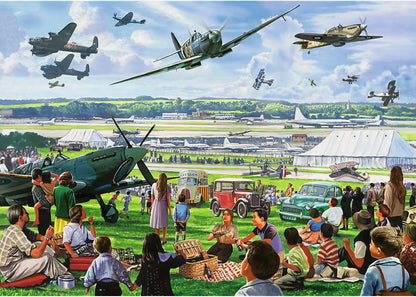 Puzzle 1000 premium plus tea time: pokaz lotniczy