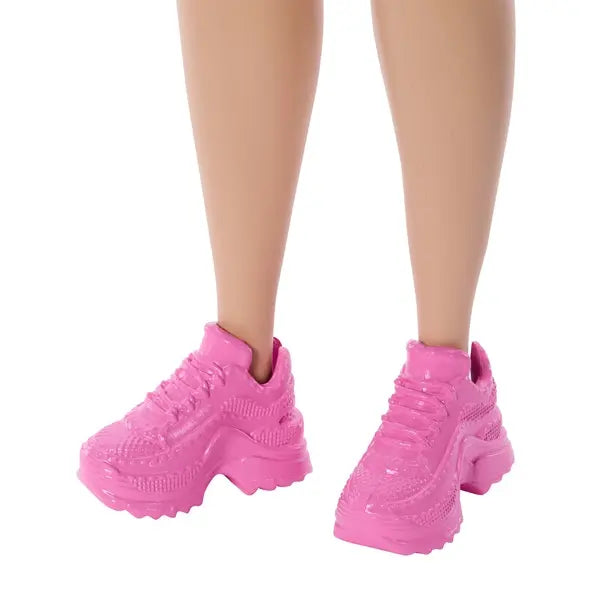 Barbie lalka Fashionistas w sukience w gwiazdki
