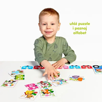 Puzzle - Literkowy traktor