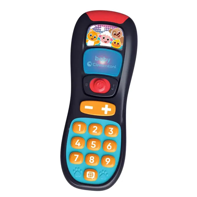 Clementoni baby mówiący pilot tv