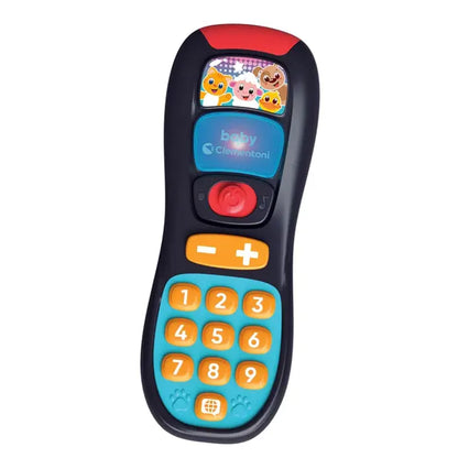 Clementoni baby mówiący pilot tv