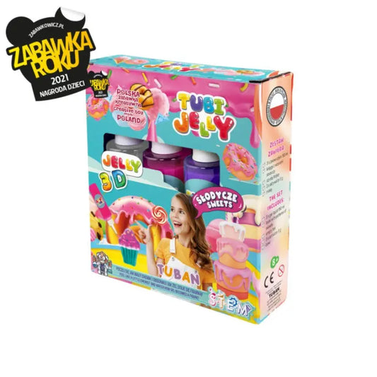 Tuban Zestaw Tubi Jelly 3 kolory Słodycze