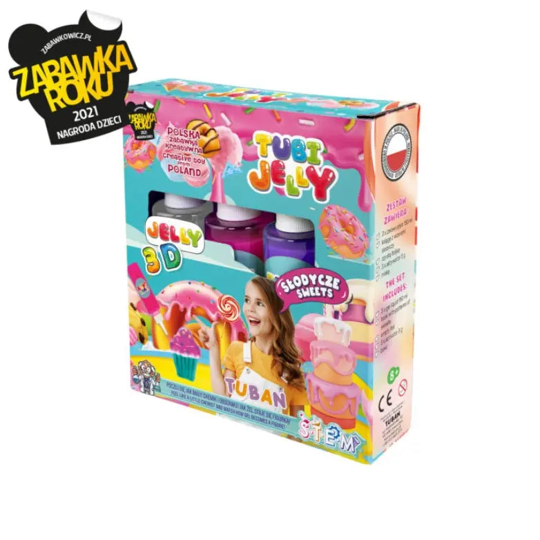 Tuban Zestaw Tubi Jelly 3 kolory Słodycze