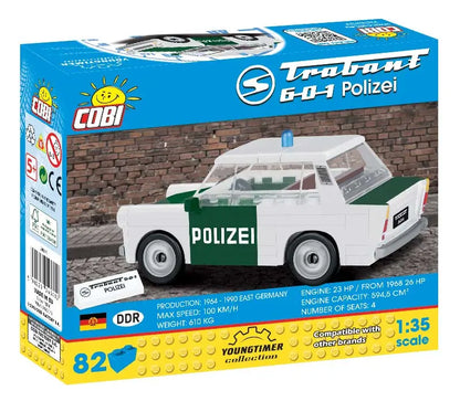 COBI CARS Trabant 601 policja 81 kl 24541