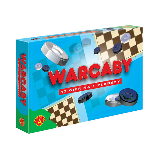 Warcaby 12 gier na 1 planszy