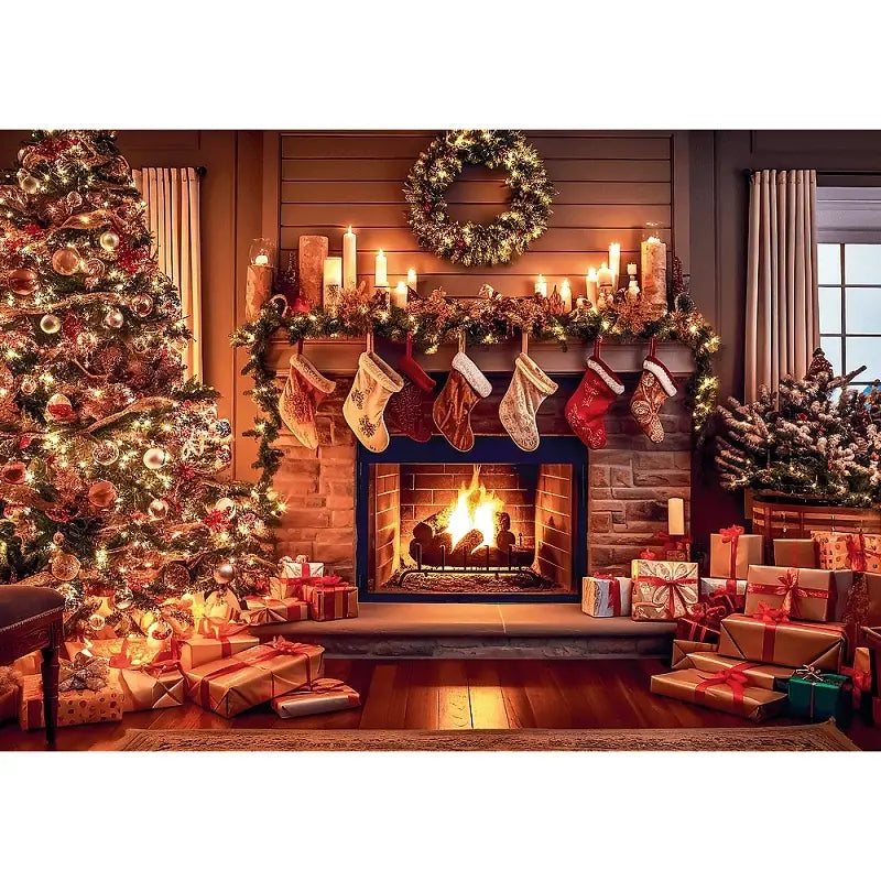 Puzzle 1000 el. USA Collection: Warm Winter Night