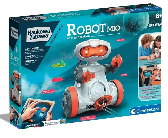 Naukowa zabawa robot mio nowa generacja