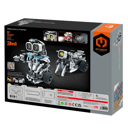 Immaster rc inteligentny robot programujący 3w1 408 elementów