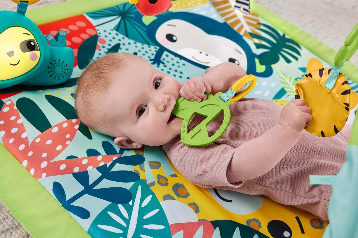 Fisher-price mata edukacyjna 3w1 las tropikalny