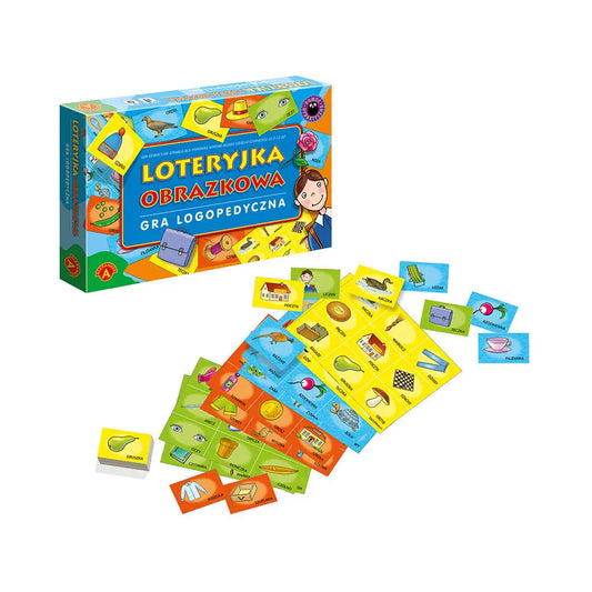 Loteryjka obrazkowa-gra logopedyczna 03291
