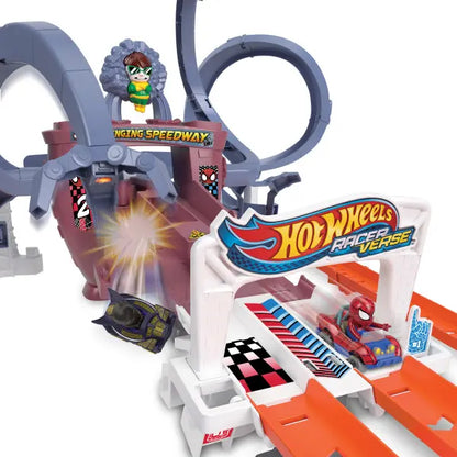 Hot Wheels Marvel Spiderman tor Races Verse