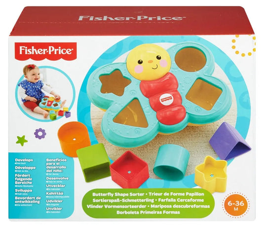 Fisher-price motylek sorter kształtów