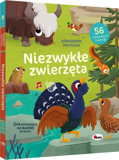 Książeczka - Dźwiękowa przygoda, Niezwykłe zwierzęta