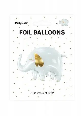 Balon foliowy - Słoń - 83x58cm