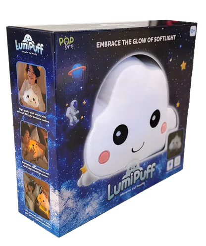 LumiPuff - Świecąca poduszka w kształcie chmurki