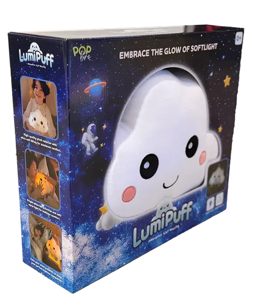 LumiPuff - Świecąca poduszka w kształcie chmurki
