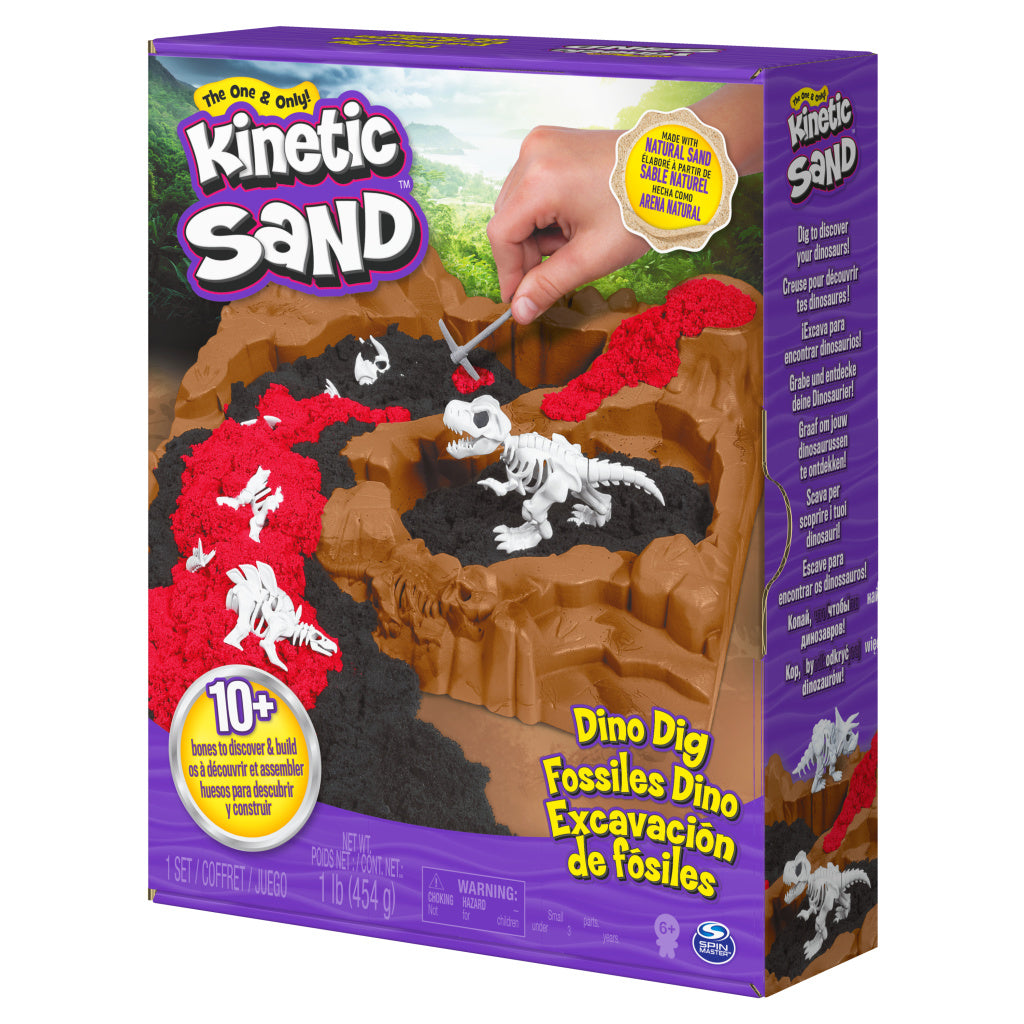 SPIN Kinetic Sand Wykopalisko dinoz. 6055874