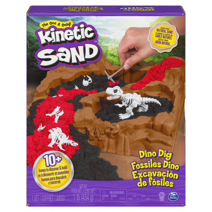 SPIN Kinetic Sand Wykopalisko dinoz. 6055874