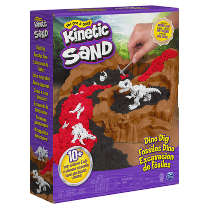 SPIN Kinetic Sand Wykopalisko dinoz. 6055874