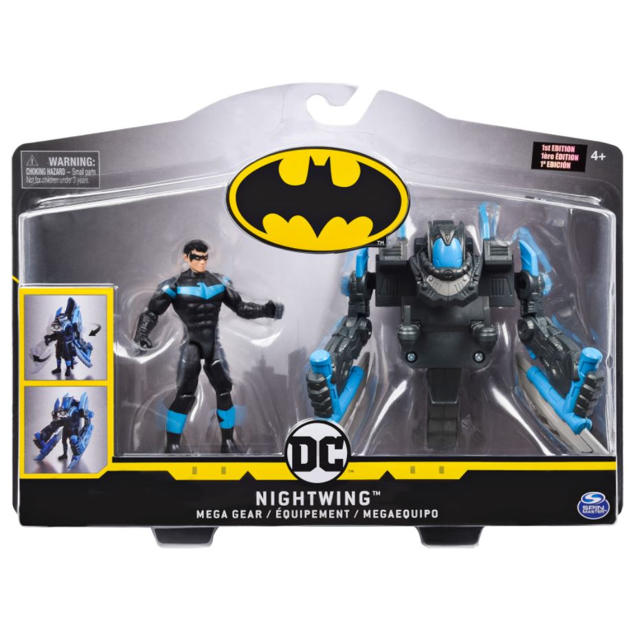 SPIN Batman figurka 4" Mega Gear 6055947 /3