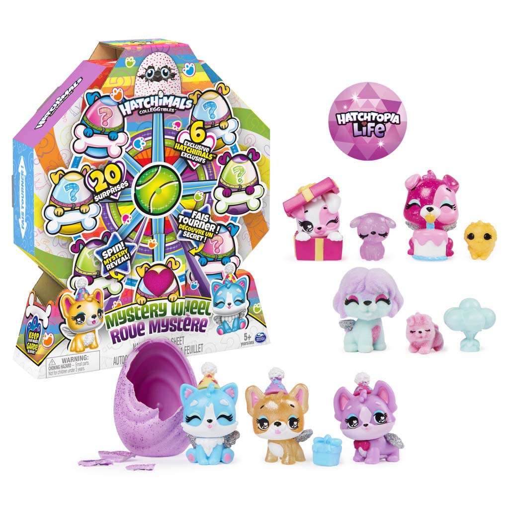 SPIN Hatchi Zwierzakowe Koło Fortuny 6056397