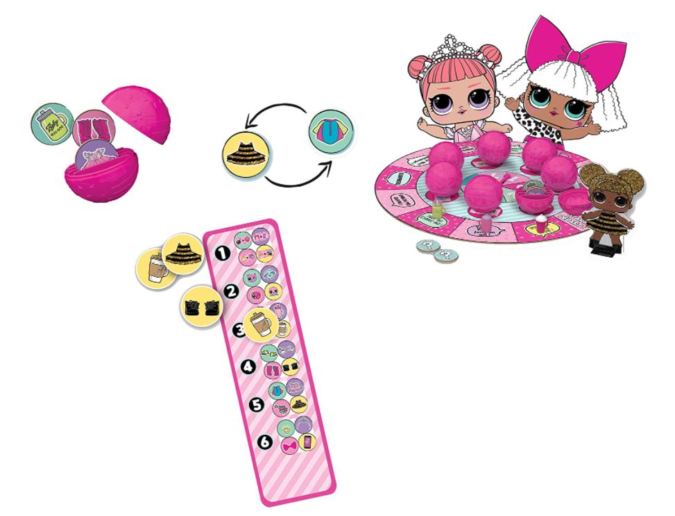 SPIN L.O.L. Surprise gra planszowa 98234 6042059
