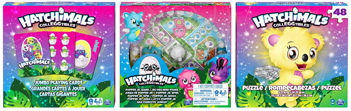 SPIN Hatchimals 3-pak gier 6044752