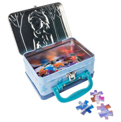 SPIN Frozen2 puzzle 2x24 metal.walizka 6052989