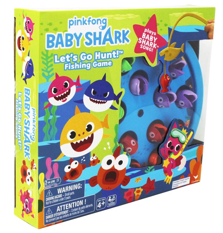 SPIN Gra Baby Shark łowienie ryb 6054916 /6