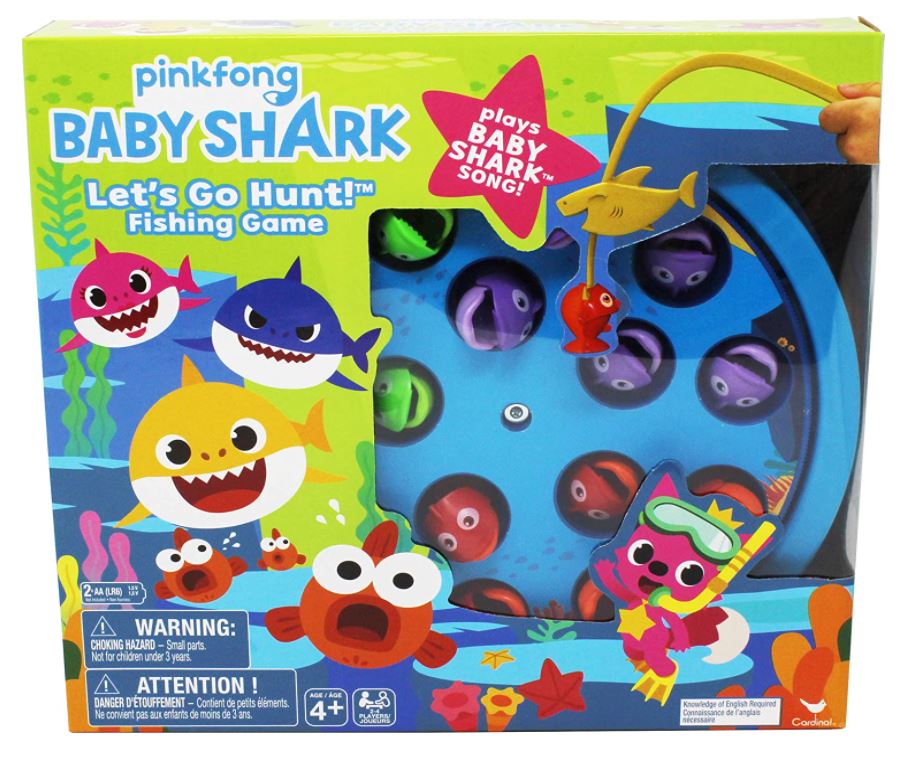 SPIN Gra Baby Shark łowienie ryb 6054916 /6
